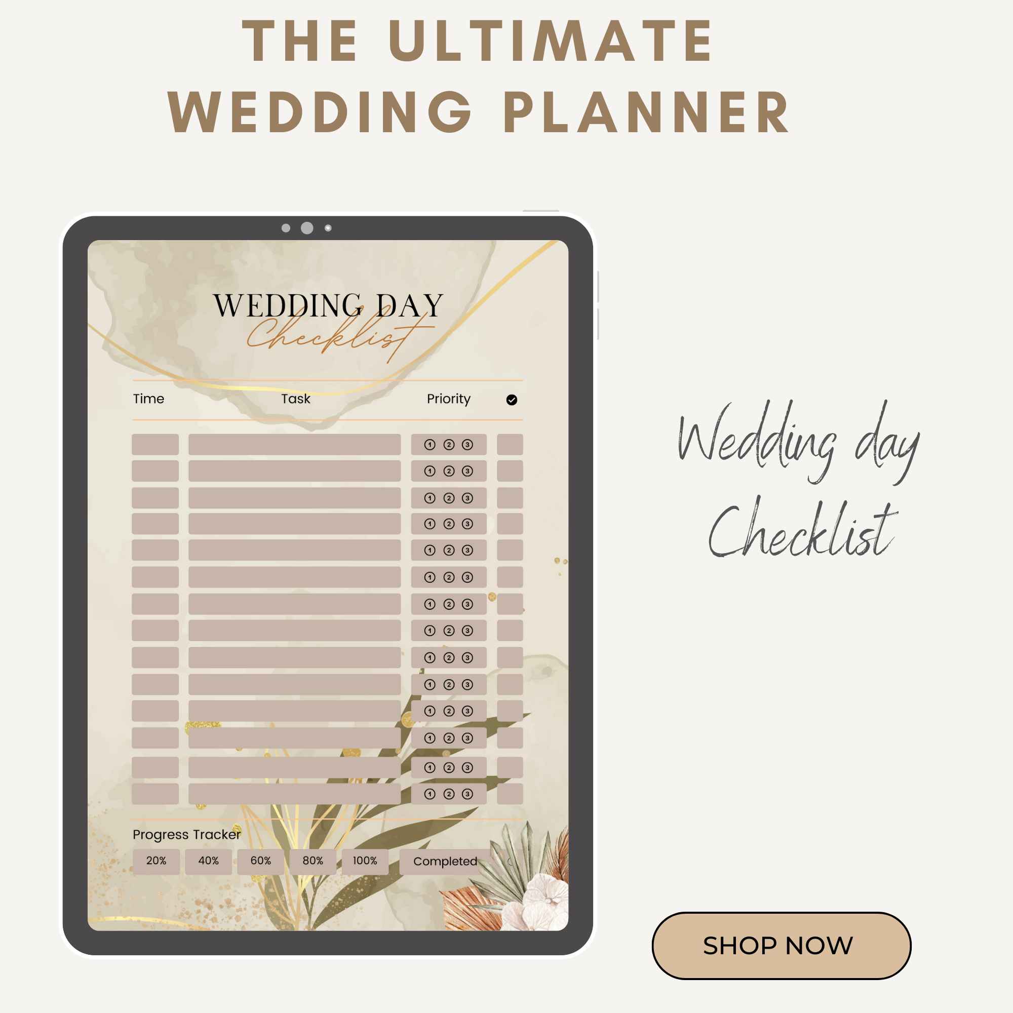 Wedding Planner Printable